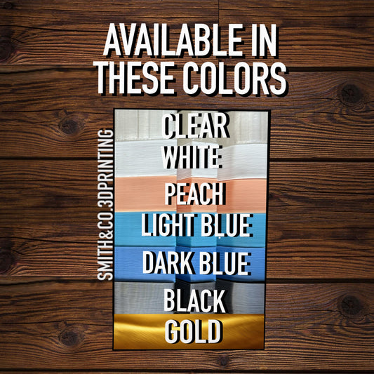 3D Printed Custom Christmas Ornaments